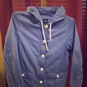 GAP blue medium rain coat